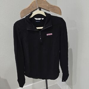 Vineyard Vines Black Women's Shep Dreamcloth Sweater XS Like New